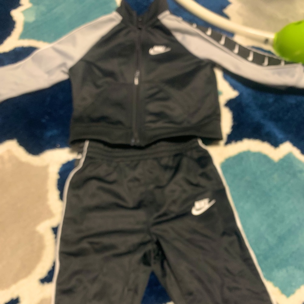 Boys infant 12 month bike track suit worn once